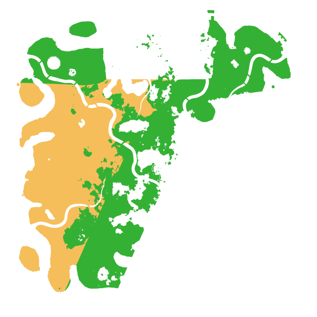 Biome Rust Map: Procedural Map, Size: 4250, Seed: 499657529