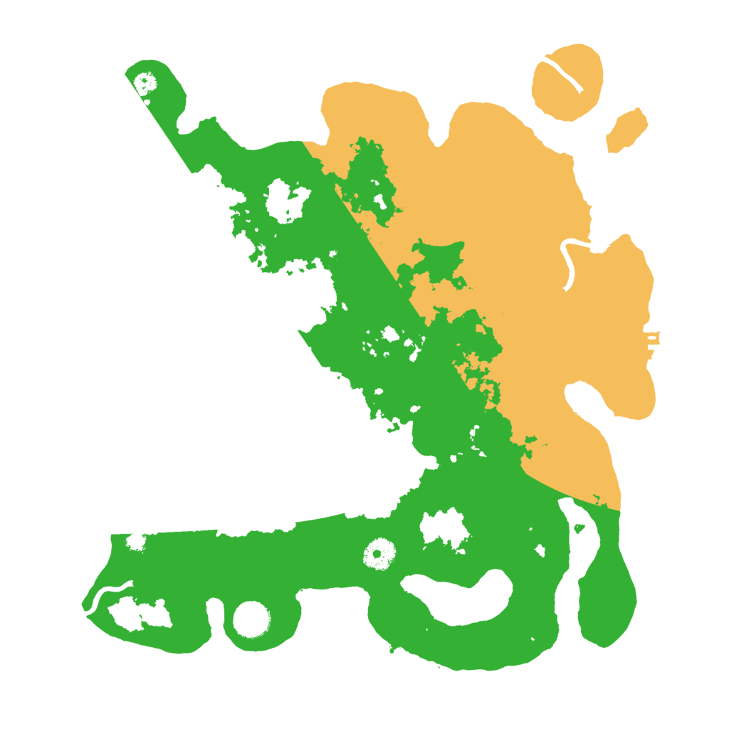 Biome Rust Map: Procedural Map, Size: 3500, Seed: 1778751417