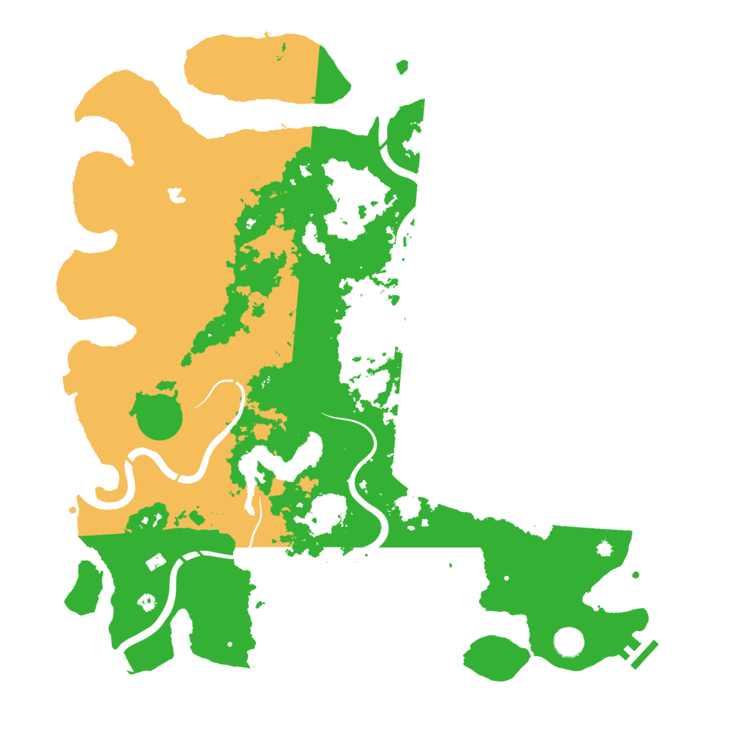 Biome Rust Map: Procedural Map, Size: 4250, Seed: 124234285