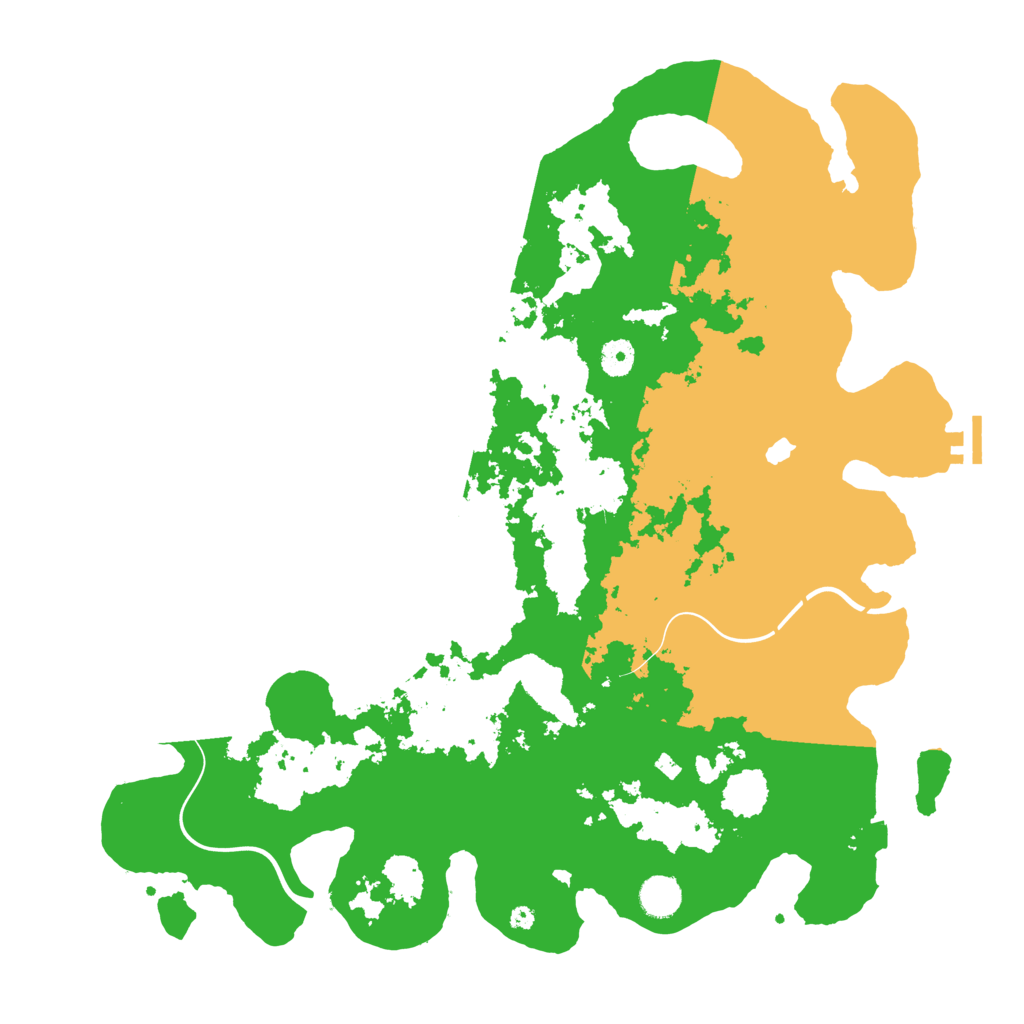 Biome Rust Map: Procedural Map, Size: 4300, Seed: 1931548974