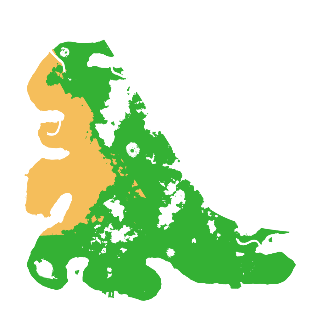 Biome Rust Map: Procedural Map, Size: 3500, Seed: 1720837683