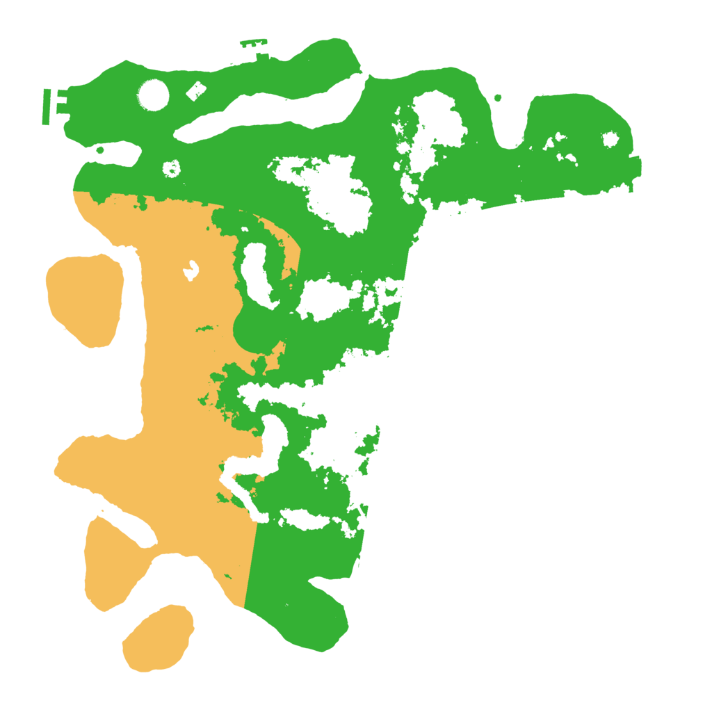 Biome Rust Map: Procedural Map, Size: 4000, Seed: 199180365