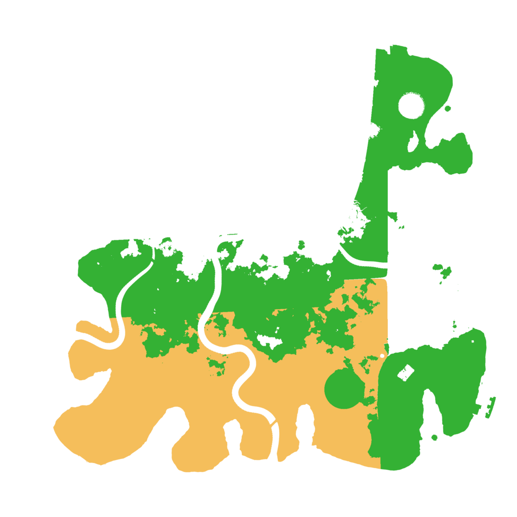 Biome Rust Map: Procedural Map, Size: 3500, Seed: 1159168110