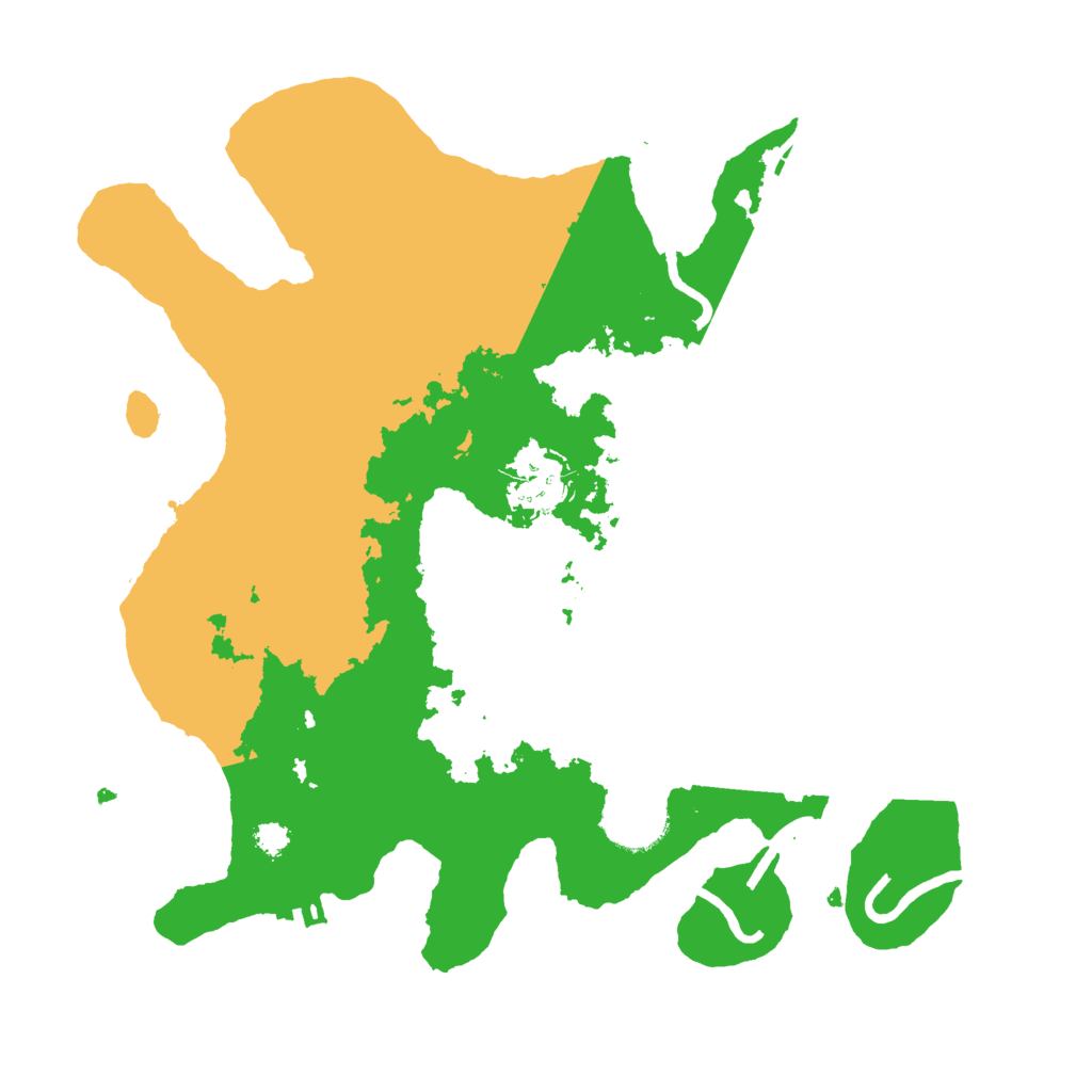 Biome Rust Map: Procedural Map, Size: 3000, Seed: 181535666