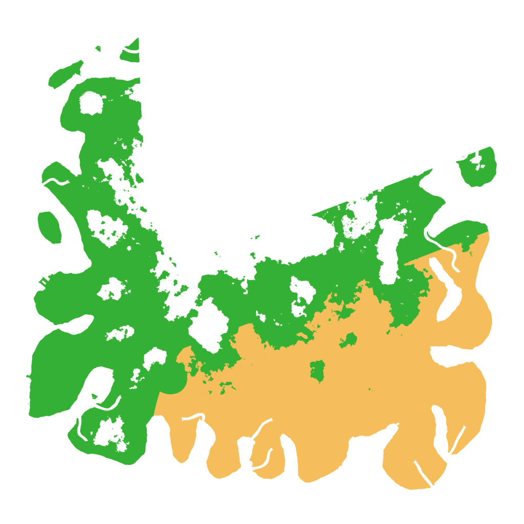 Biome Rust Map: Procedural Map, Size: 4500, Seed: 2265535