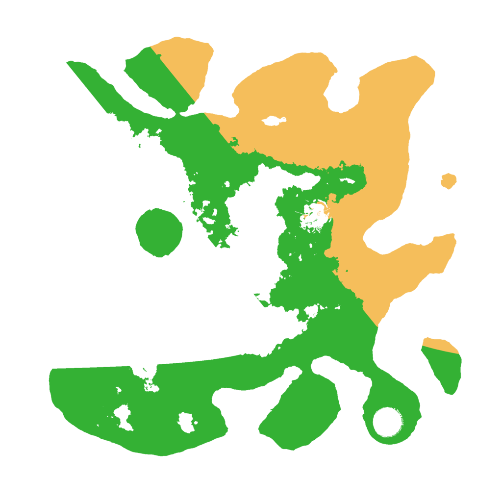 Biome Rust Map: Barren, Size: 3000, Seed: 516504332