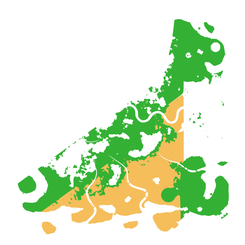 Biome Rust Map: Procedural Map, Size: 4500, Seed: 1550748078