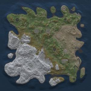 Thumbnail Rust Map: Procedural Map, Size: 4250, Seed: 779474722, 18 Monuments