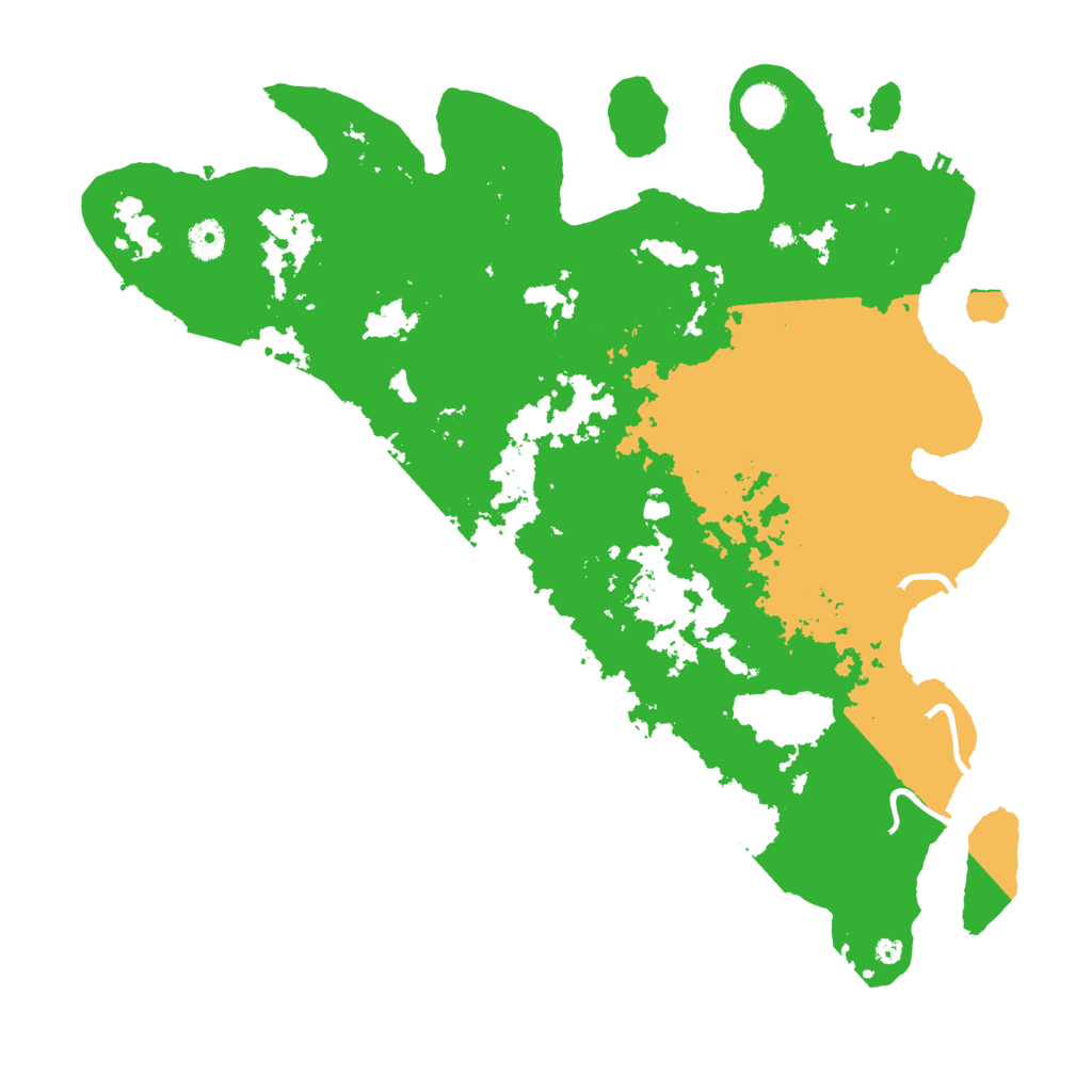 Biome Rust Map: Procedural Map, Size: 4250, Seed: 779474722