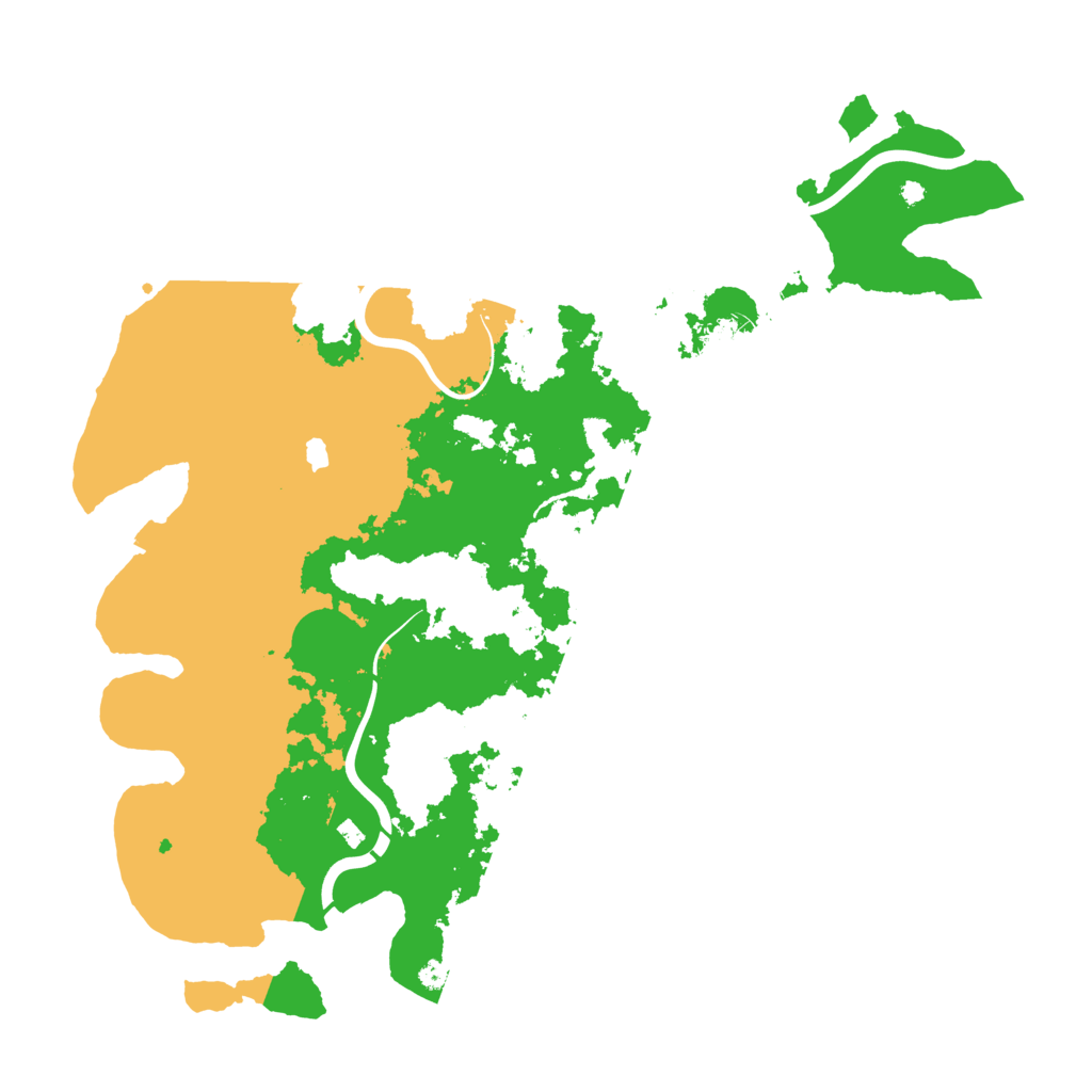 Biome Rust Map: Procedural Map, Size: 4250, Seed: 65953360