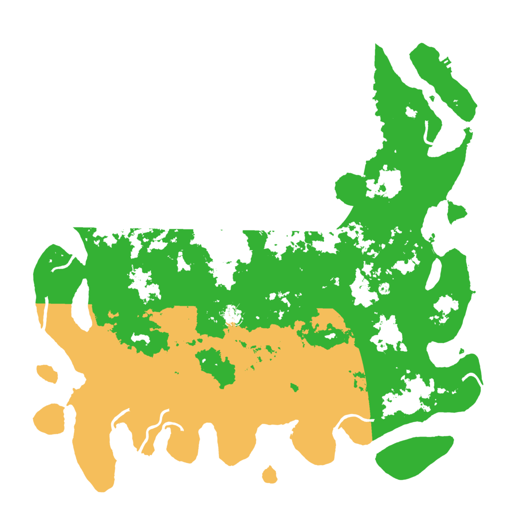 Biome Rust Map: Procedural Map, Size: 4500, Seed: 918058763