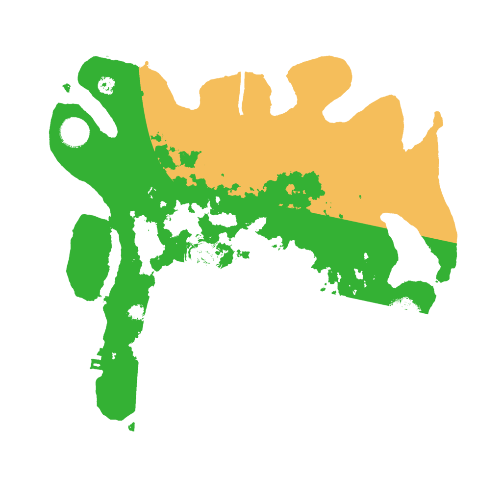 Biome Rust Map: Procedural Map, Size: 3000, Seed: 9025