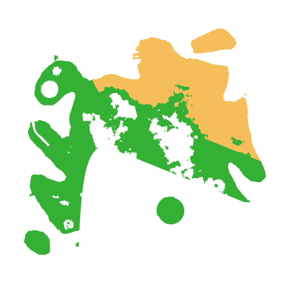 Biome Rust Map: Procedural Map, Size: 3000, Seed: 20237