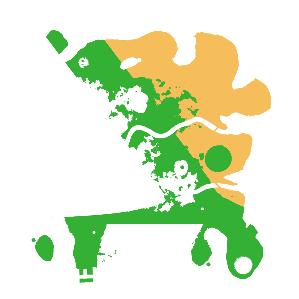 Biome Rust Map: Procedural Map, Size: 3000, Seed: 1636140669