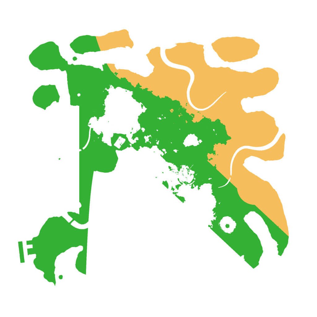 Biome Rust Map: Procedural Map, Size: 3000, Seed: 177727