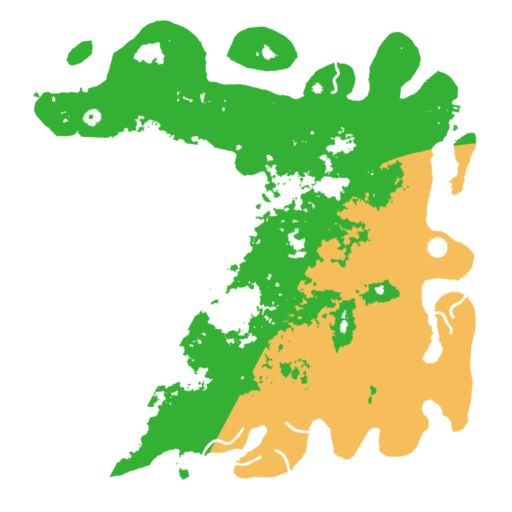 Biome Rust Map: Procedural Map, Size: 4500, Seed: 946046
