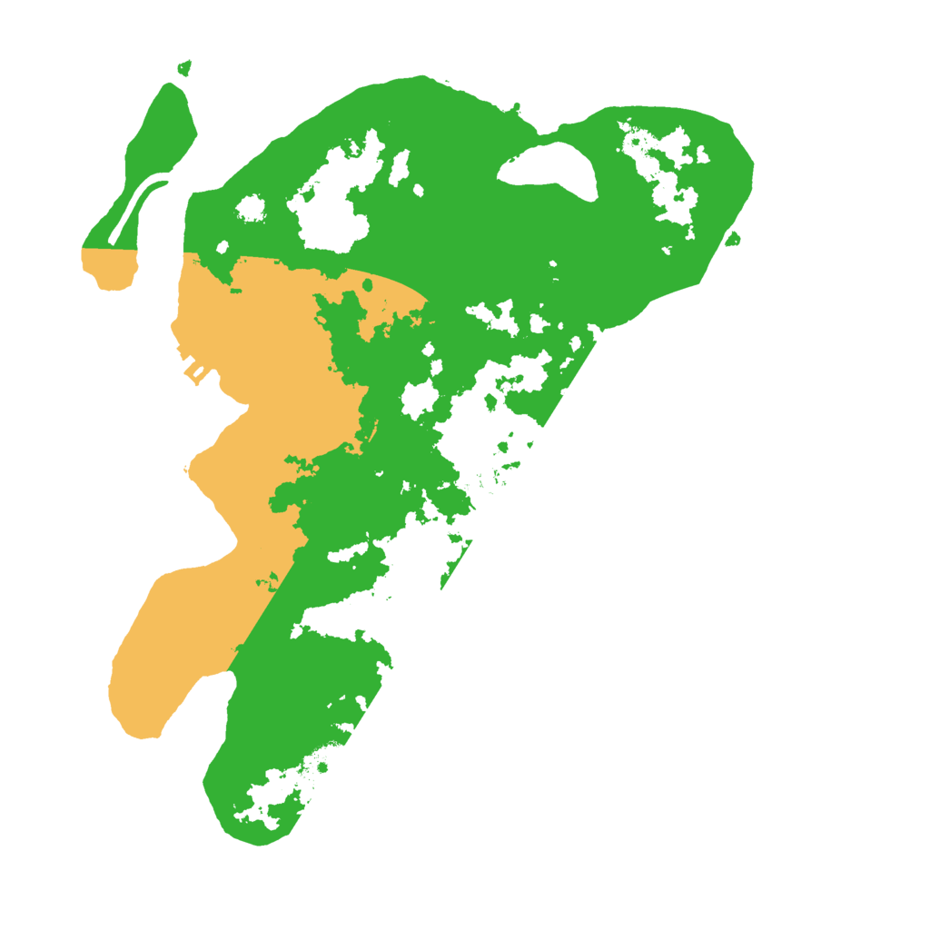 Biome Rust Map: Procedural Map, Size: 3000, Seed: 28320