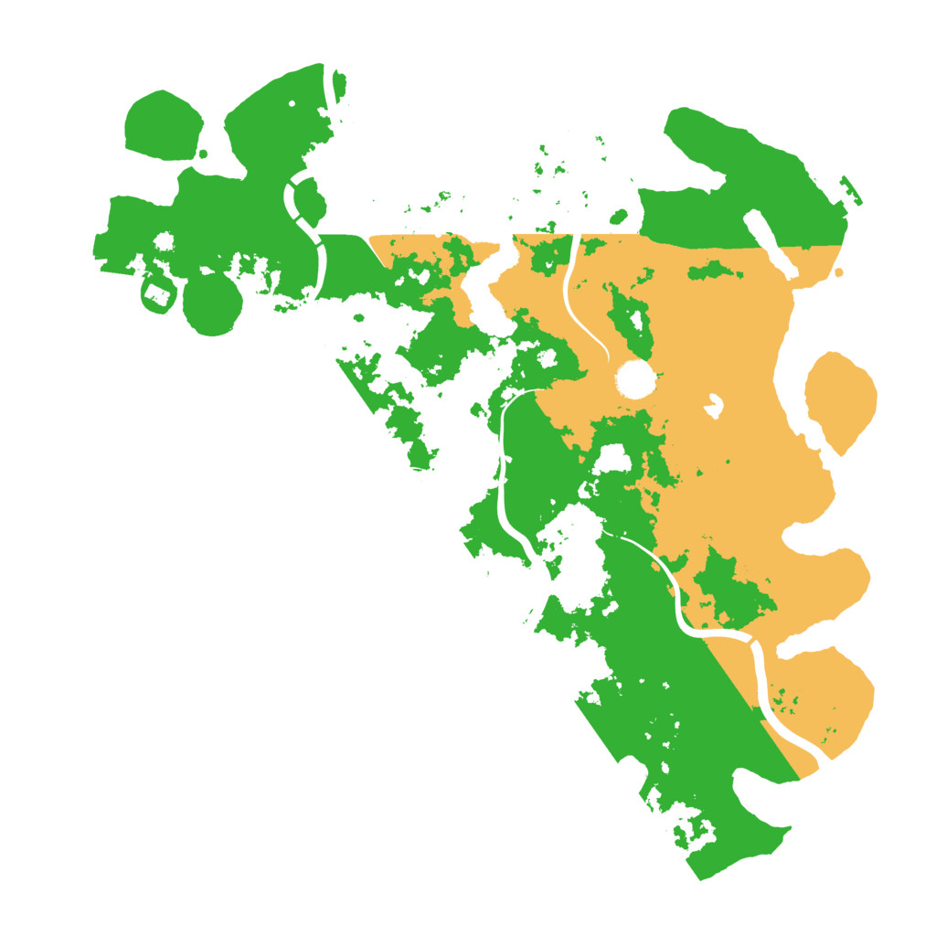 Biome Rust Map: Procedural Map, Size: 4250, Seed: 2024241831