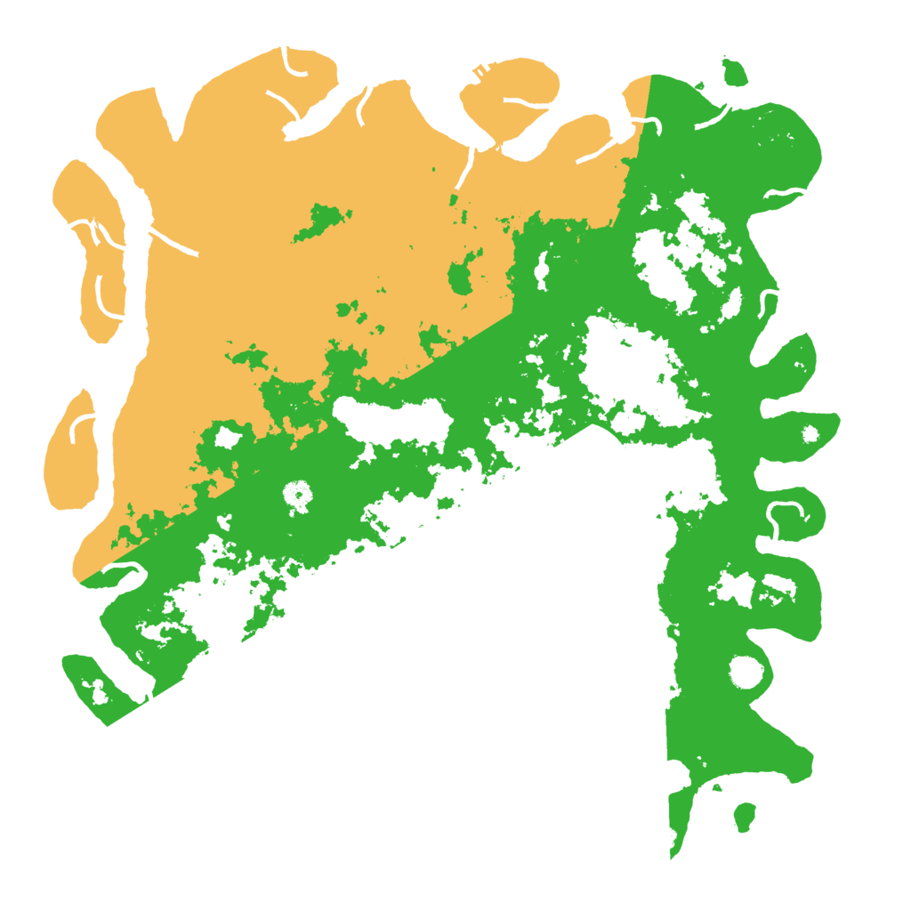 Biome Rust Map: Procedural Map, Size: 5000, Seed: 77415629