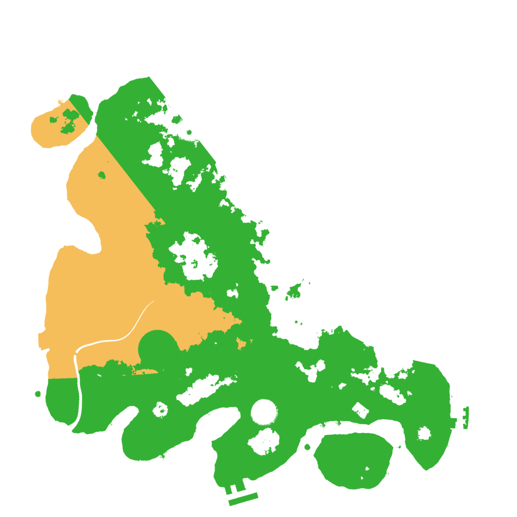 Biome Rust Map: Procedural Map, Size: 3500, Seed: 225685005