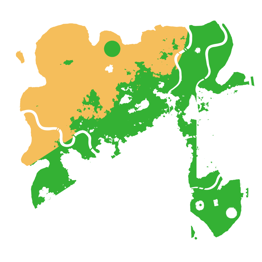 Biome Rust Map: Procedural Map, Size: 4250, Seed: 828184833