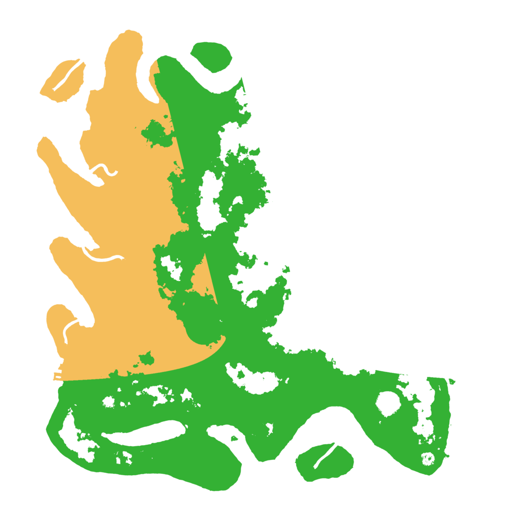 Biome Rust Map: Procedural Map, Size: 4000, Seed: 1421074415