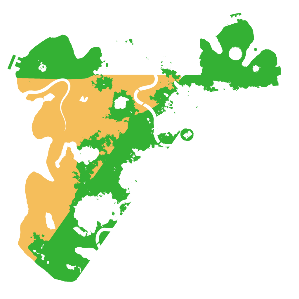 Biome Rust Map: Procedural Map, Size: 4000, Seed: 833104800