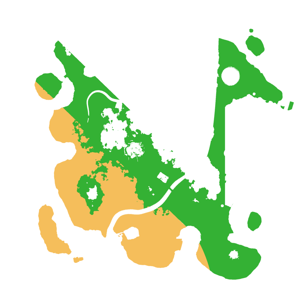 Biome Rust Map: Procedural Map, Size: 3000, Seed: 339193514