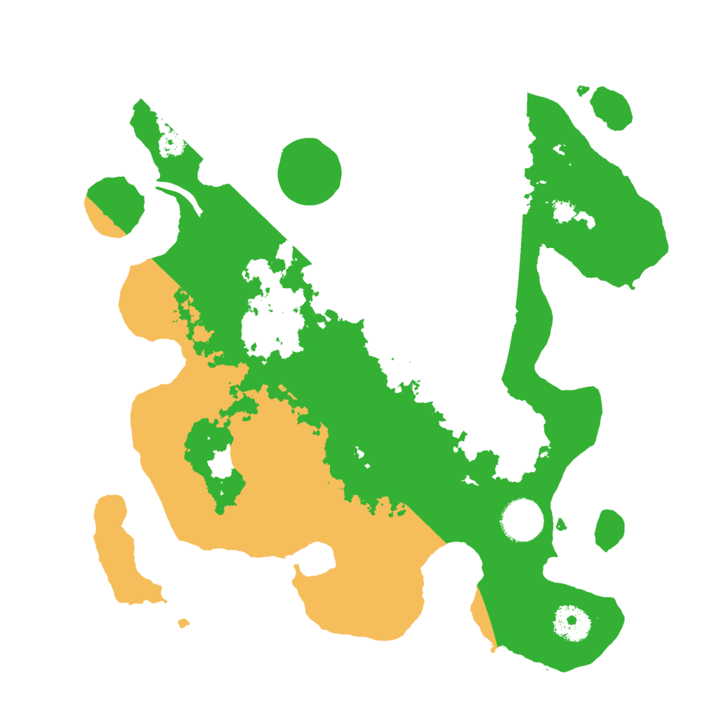 Biome Rust Map: Procedural Map, Size: 3000, Seed: 339193514