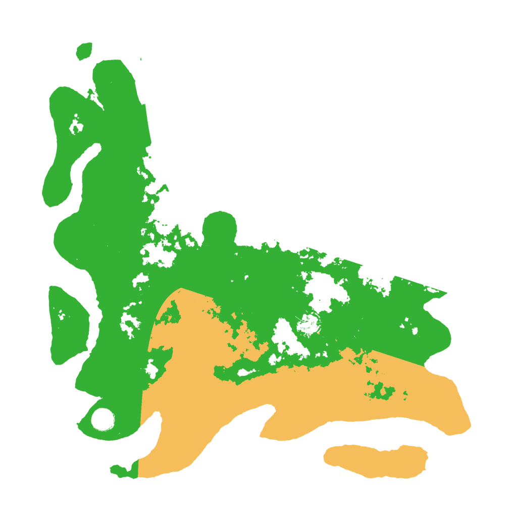 Biome Rust Map: Barren, Size: 4000, Seed: 62719476