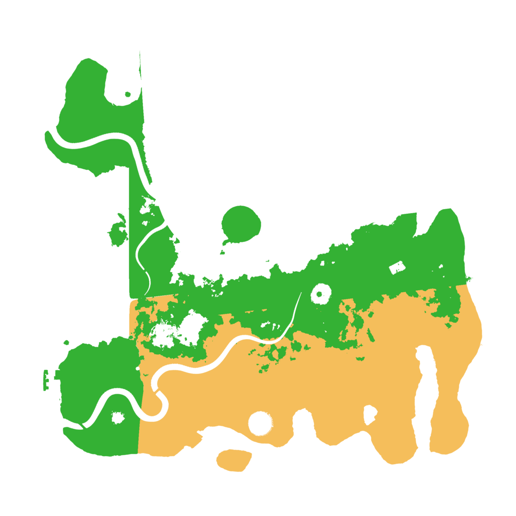 Biome Rust Map: Procedural Map, Size: 3750, Seed: 209793767