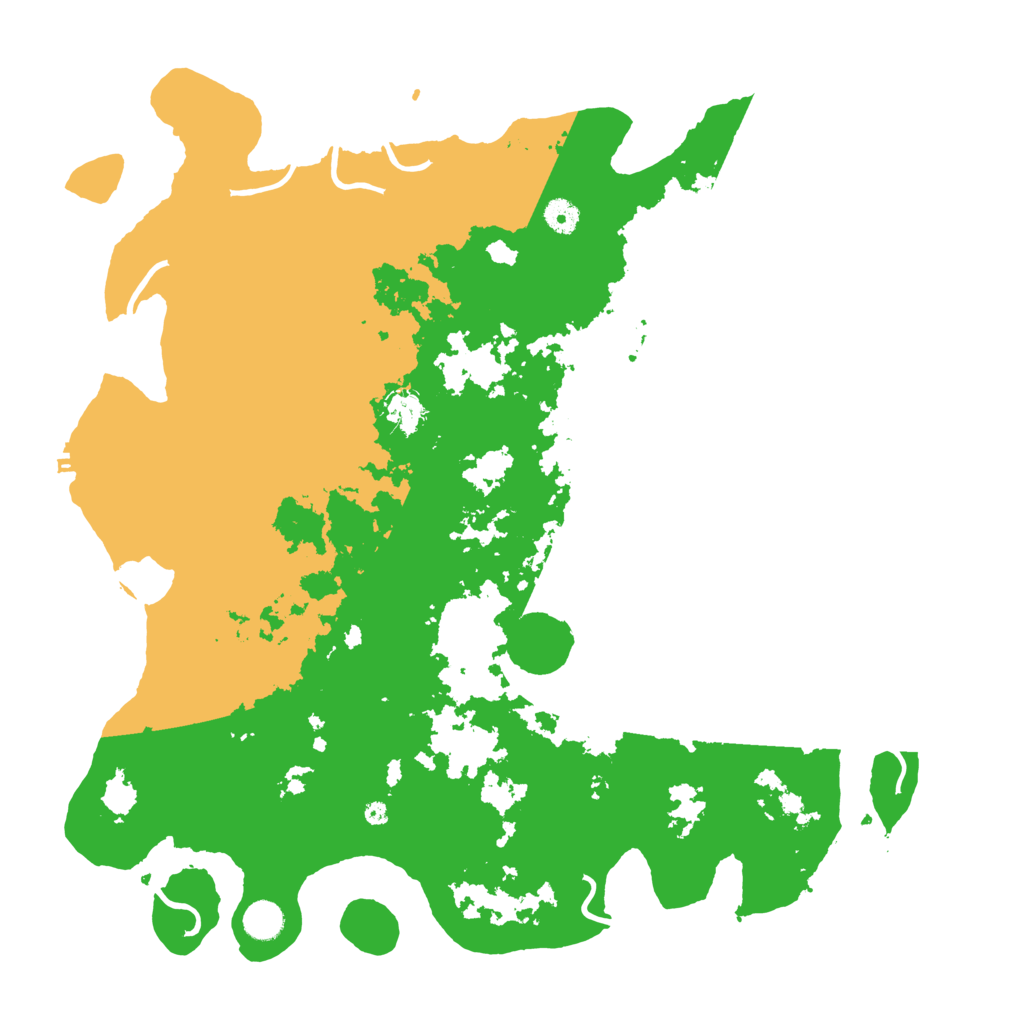 Biome Rust Map: Procedural Map, Size: 4500, Seed: 484616404
