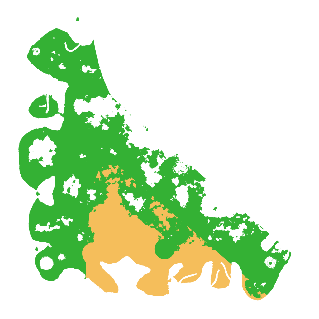 Biome Rust Map: Procedural Map, Size: 4200, Seed: 75848542