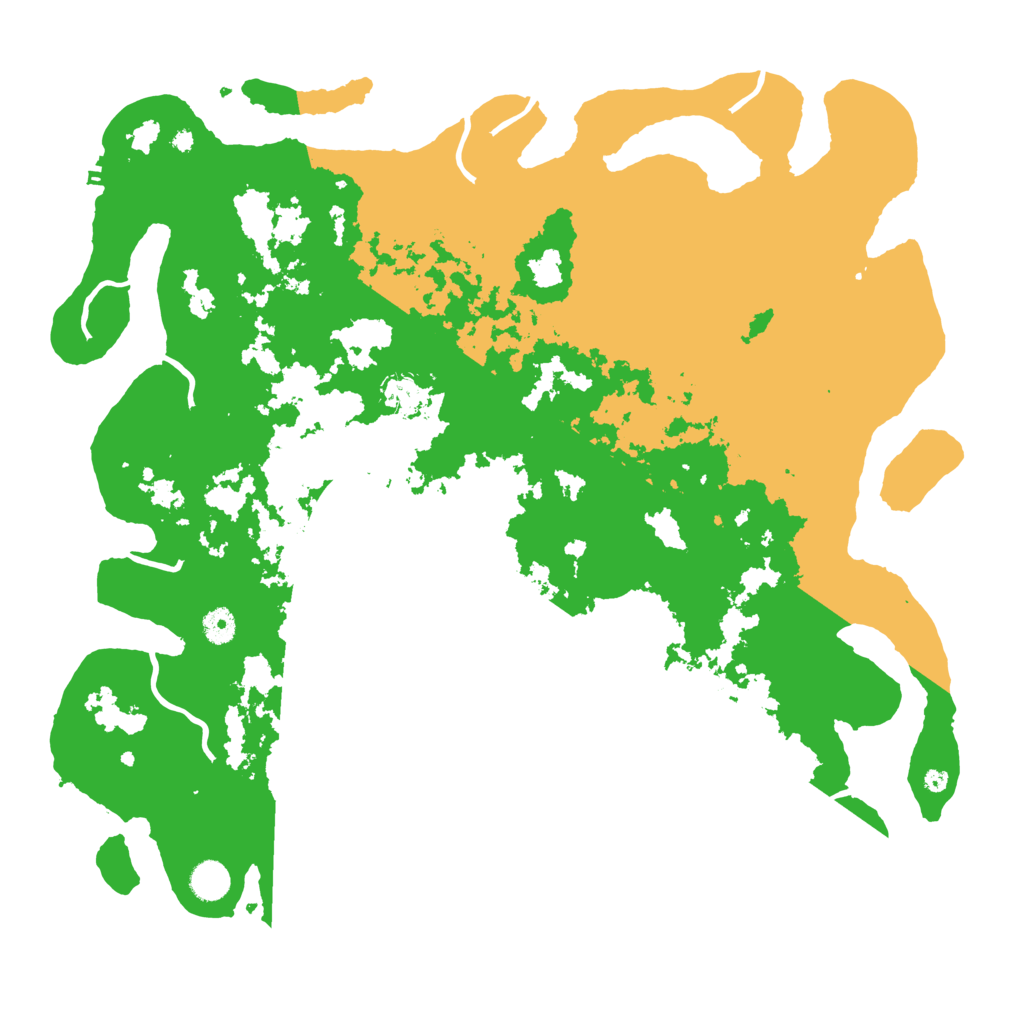 Biome Rust Map: Procedural Map, Size: 4500, Seed: 486537448
