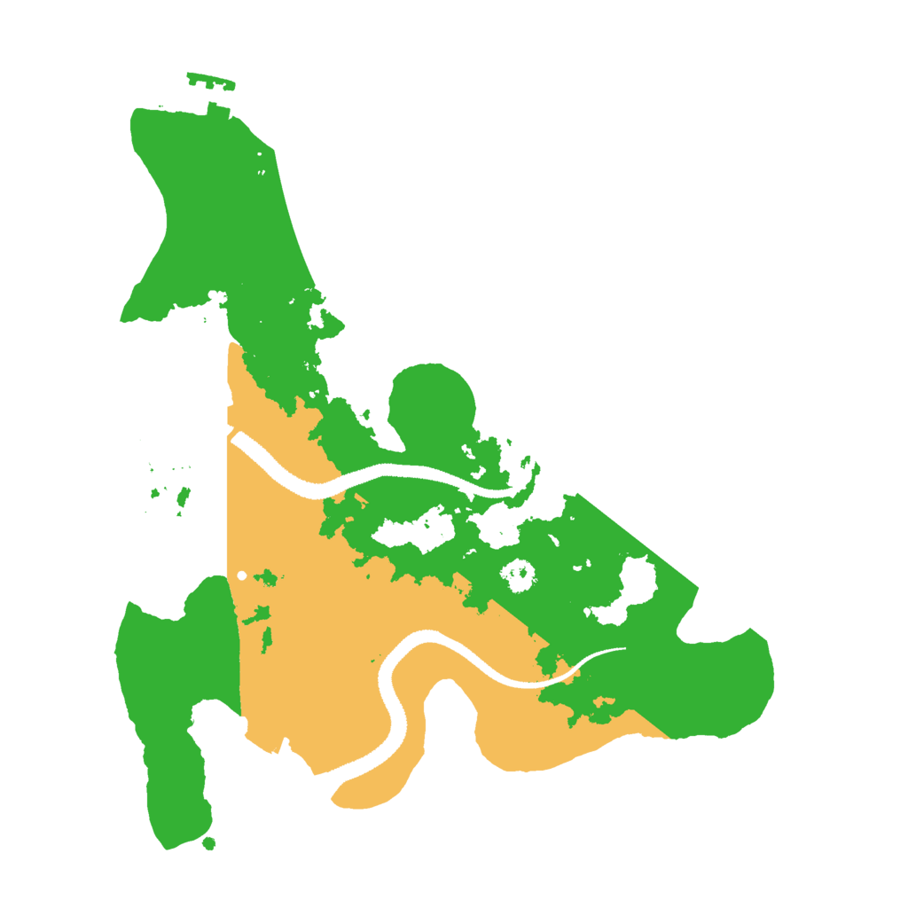 Biome Rust Map: Procedural Map, Size: 2800, Seed: 987234987