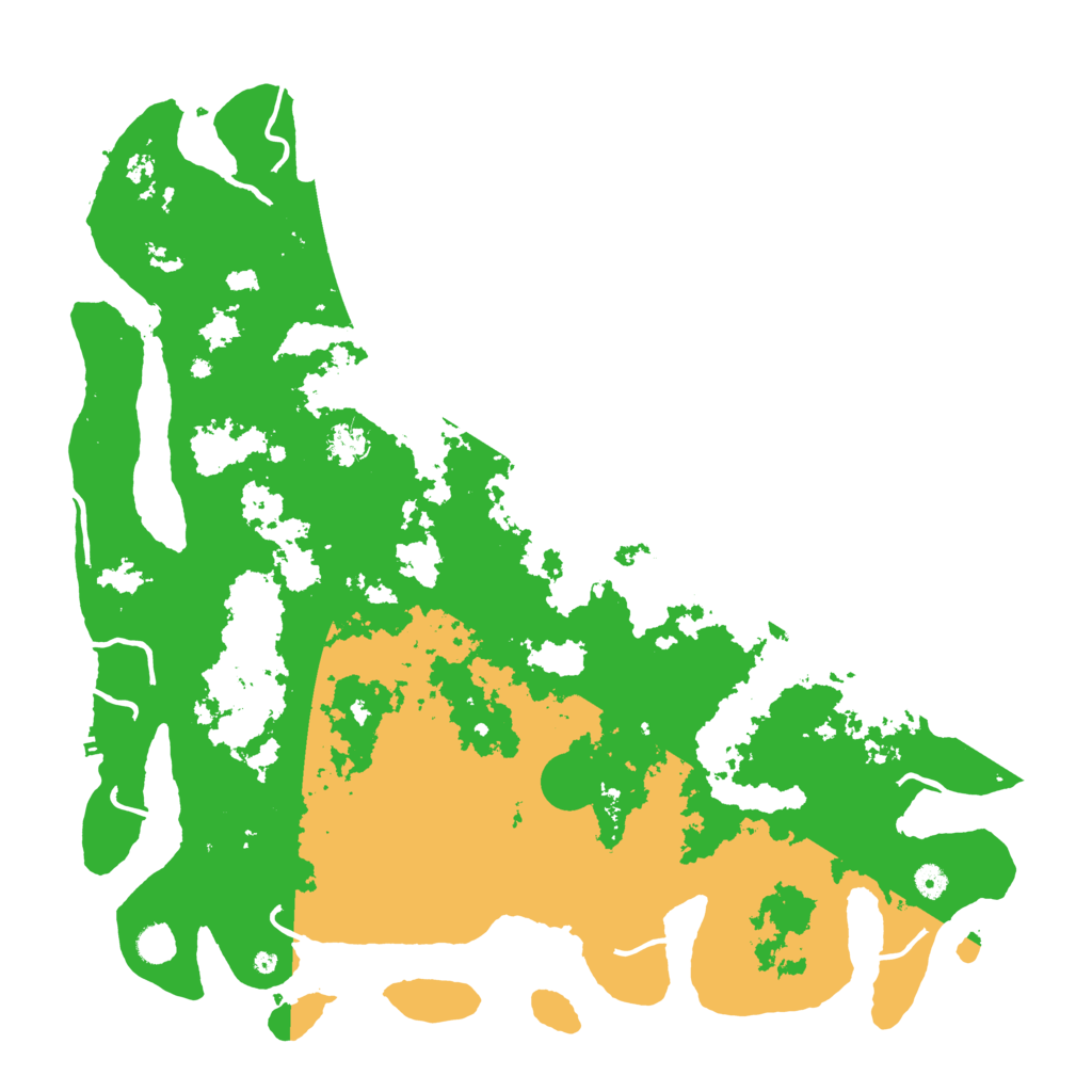 Biome Rust Map: Procedural Map, Size: 5000, Seed: 1820481024