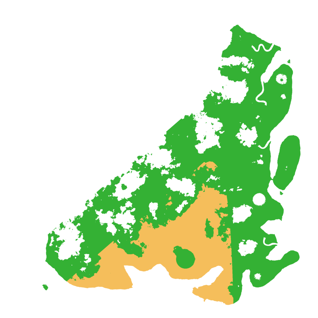 Biome Rust Map: Procedural Map, Size: 4500, Seed: 3216854