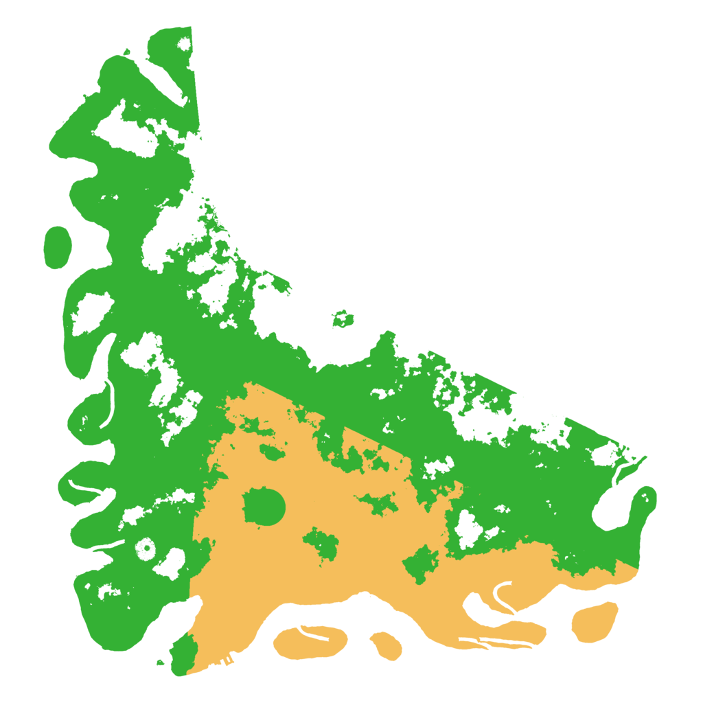 Biome Rust Map: Procedural Map, Size: 5000, Seed: 1667906001