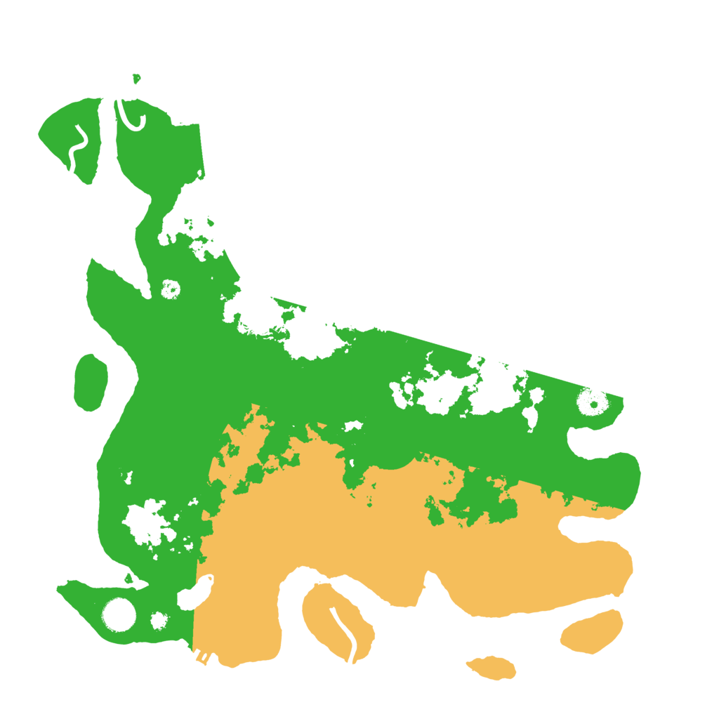 Biome Rust Map: Procedural Map, Size: 3800, Seed: 207979730