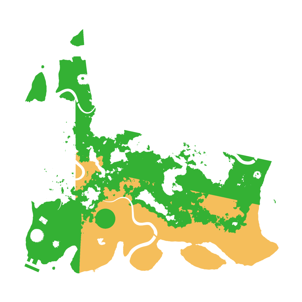 Biome Rust Map: Procedural Map, Size: 4000, Seed: 13011974