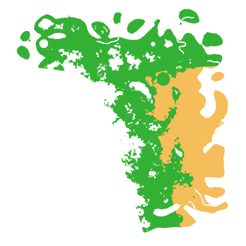 Biome Rust Map: Procedural Map, Size: 5000, Seed: 23423423