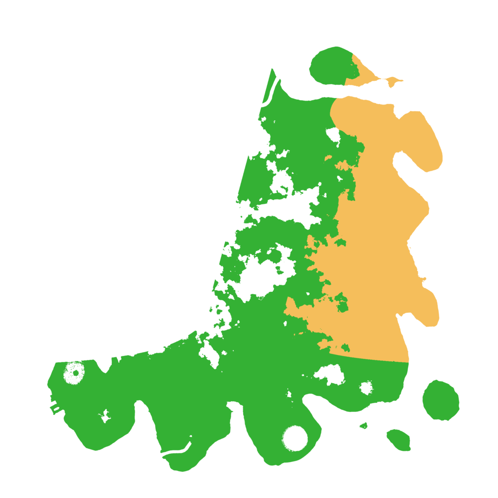 Biome Rust Map: Procedural Map, Size: 3500, Seed: 1408597984