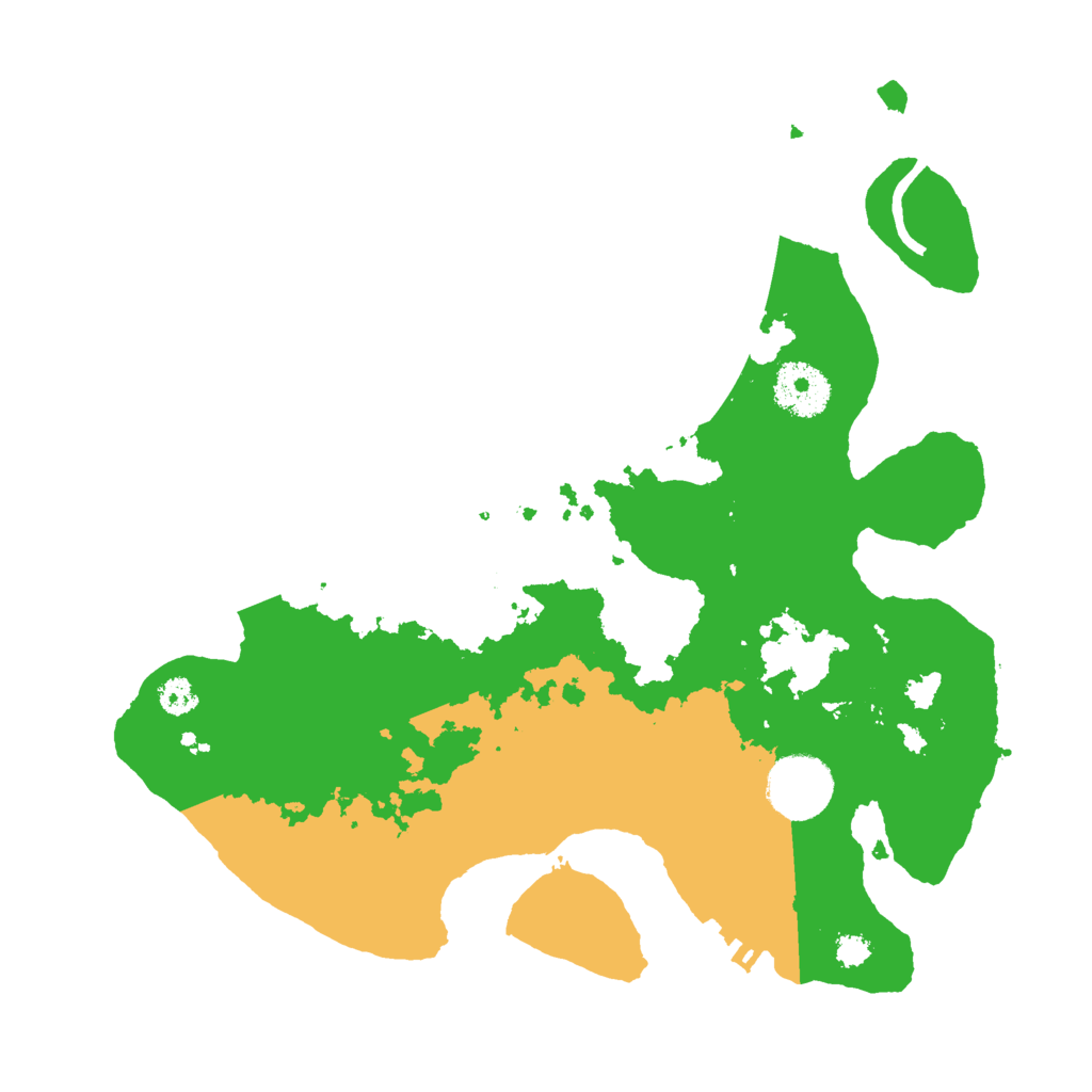 Biome Rust Map: Procedural Map, Size: 3000, Seed: 82617289