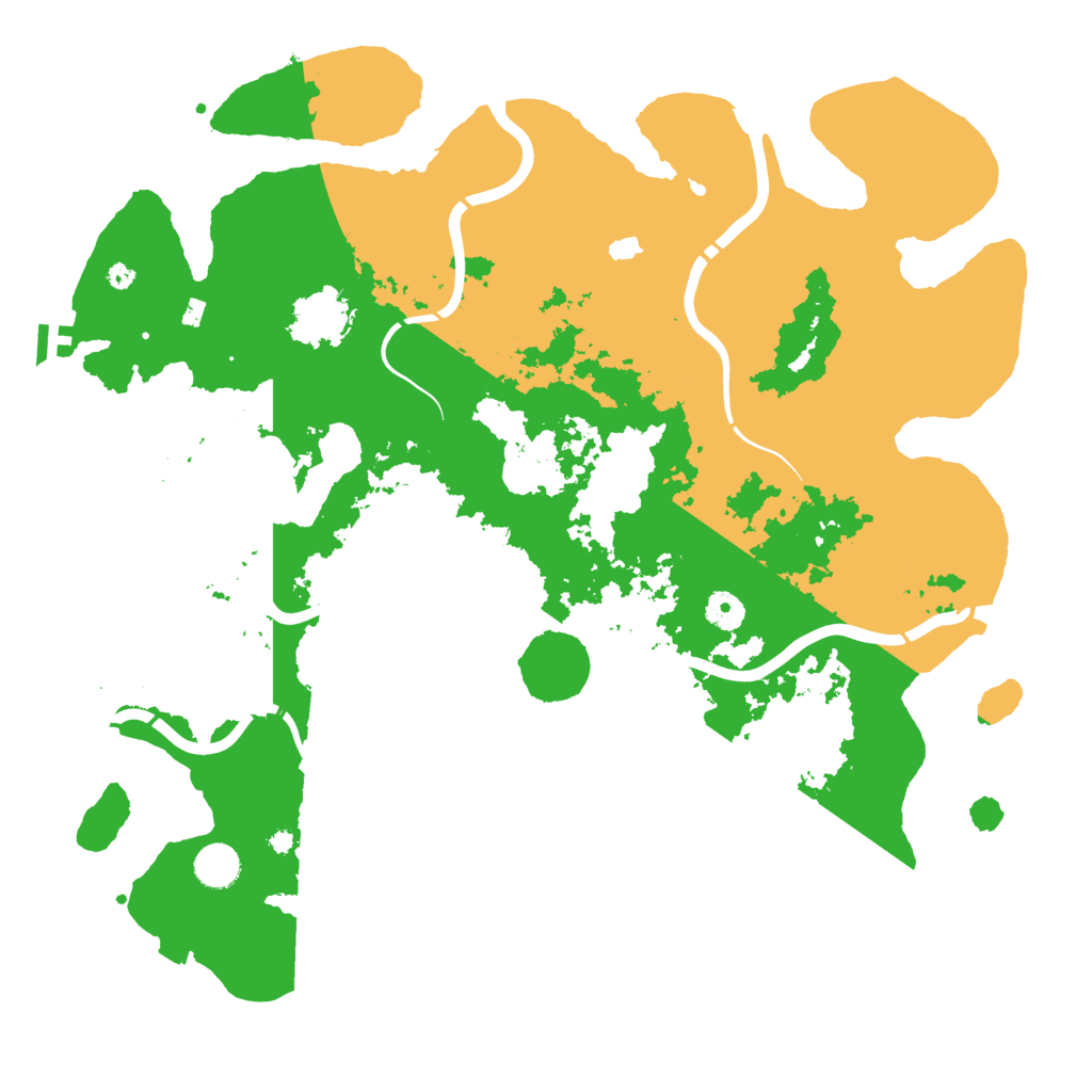 Biome Rust Map: Procedural Map, Size: 4250, Seed: 790086786