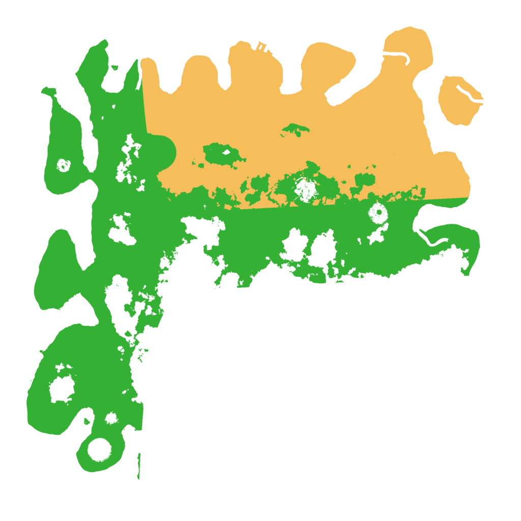 Biome Rust Map: Procedural Map, Size: 4000, Seed: 7030