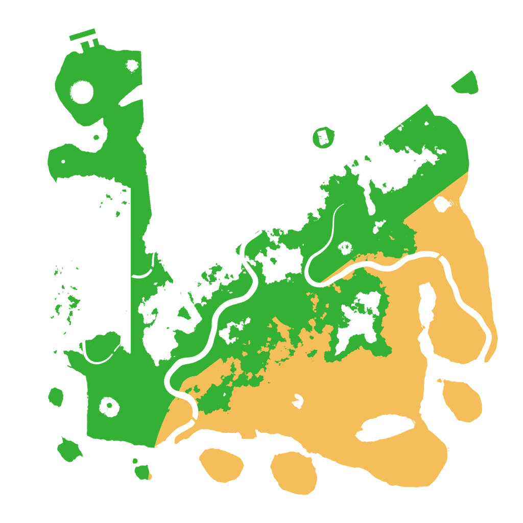 Biome Rust Map: Procedural Map, Size: 4000, Seed: 1335333971