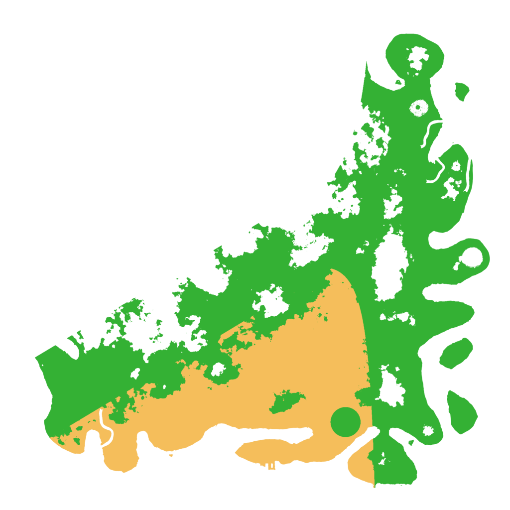 Biome Rust Map: Procedural Map, Size: 4500, Seed: 73488218