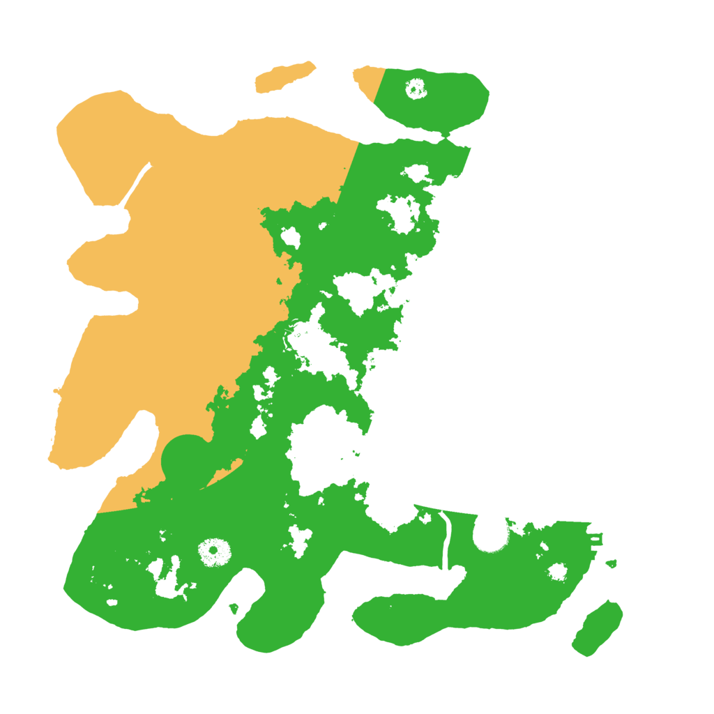 Biome Rust Map: Procedural Map, Size: 3500, Seed: 203237600