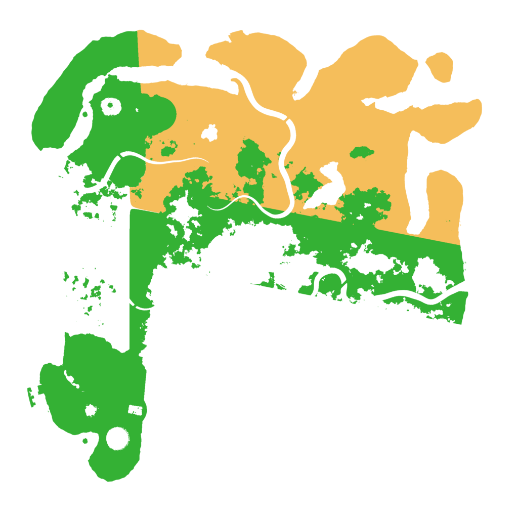 Biome Rust Map: Procedural Map, Size: 4000, Seed: 448757322