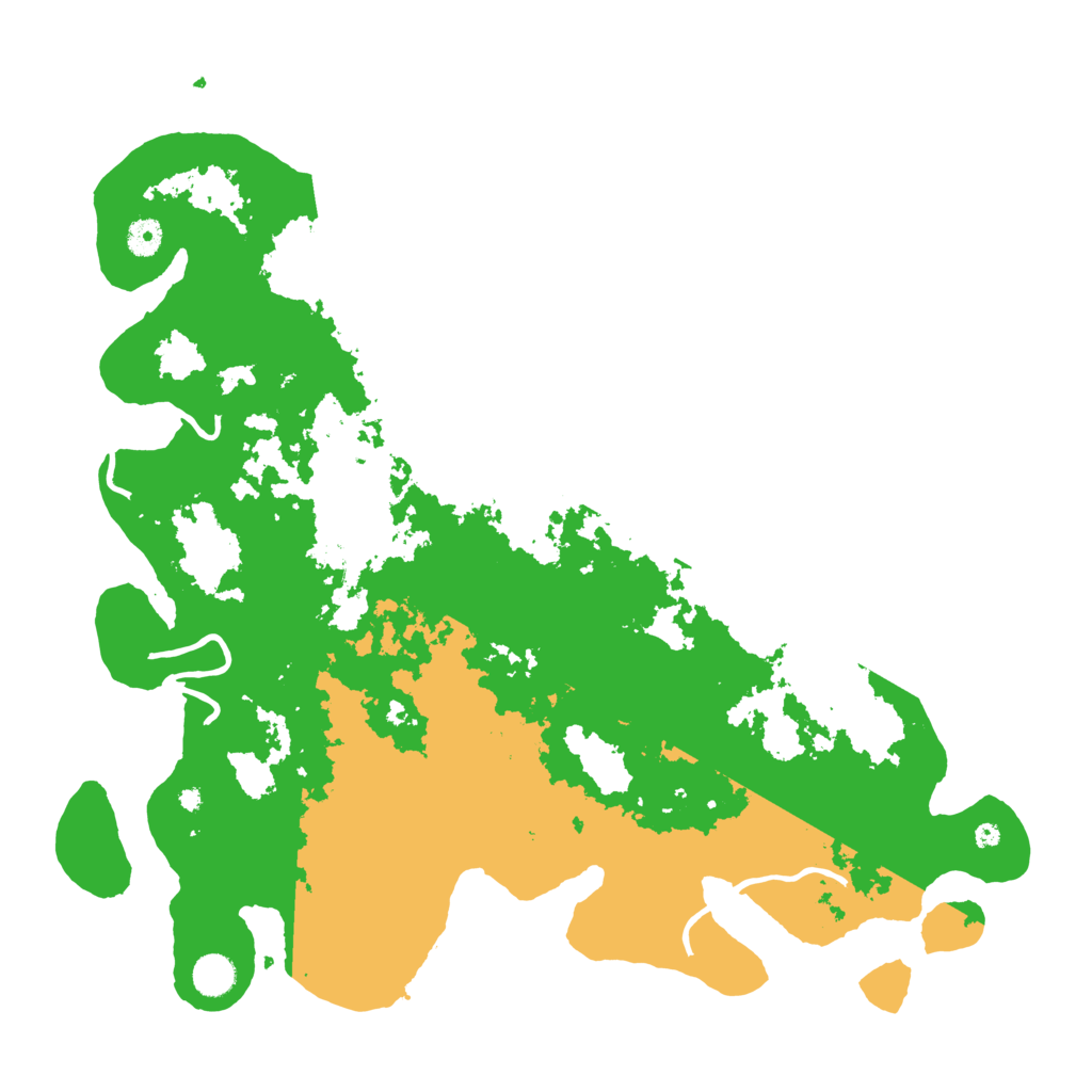 Biome Rust Map: Procedural Map, Size: 4500, Seed: 91568037